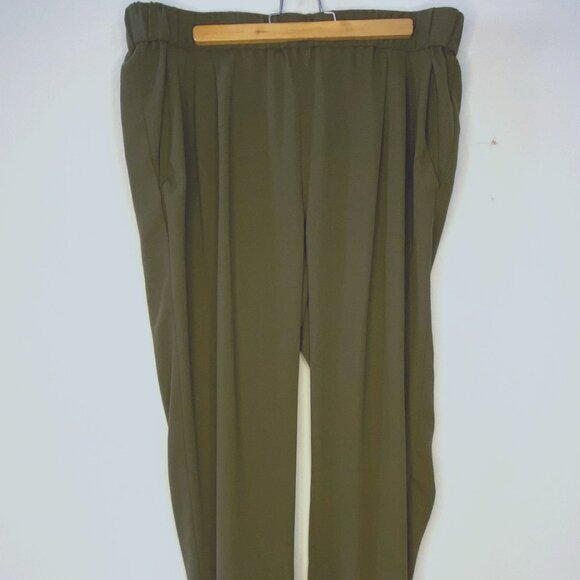 Banana Republic Olive Ankle Pants - Picture 1 of 6